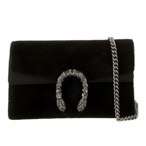 Super Mini Dionysus Velvet Gucci Bag